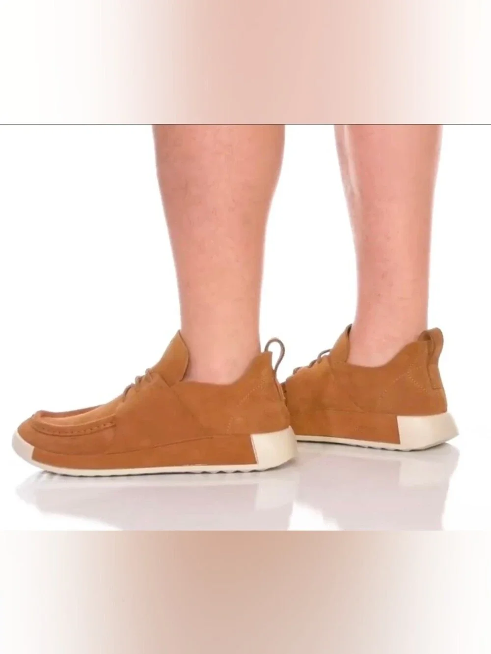 Men's Casual Suede Lace-Up Sneaker - Tan
